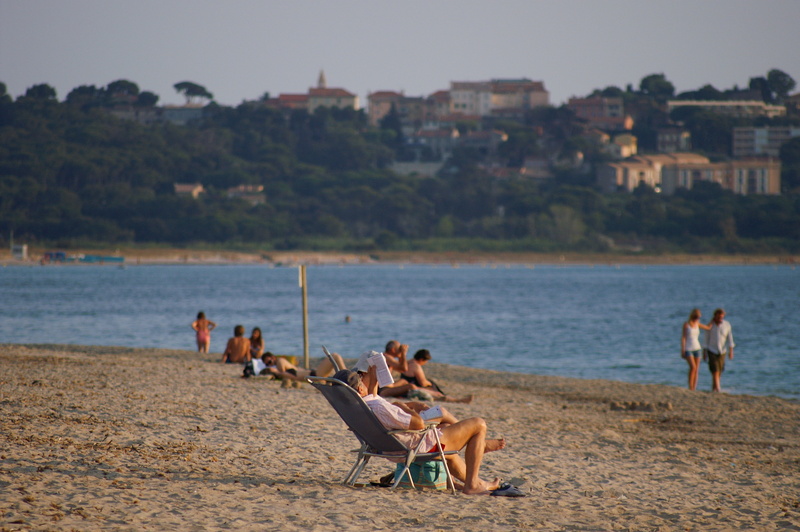Relaxing in Giens