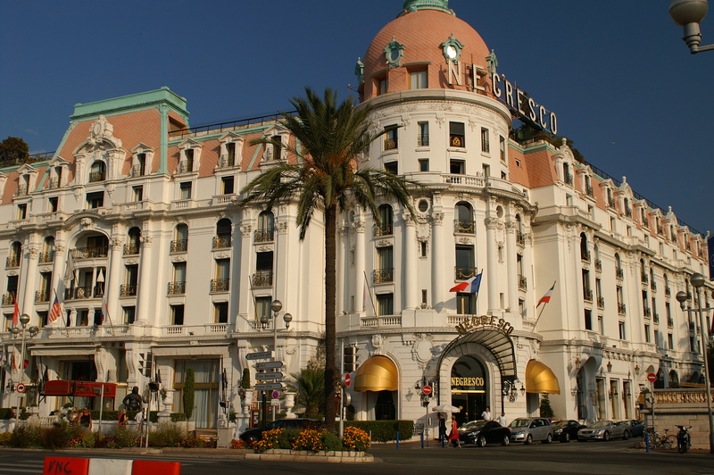 Das unter Denkmalschutz stehende Hotel Negresco