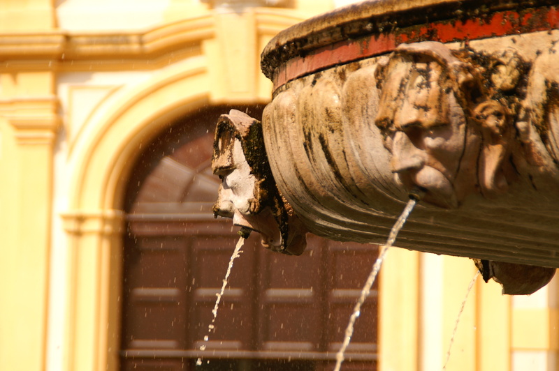 Brunnen in Innenhof