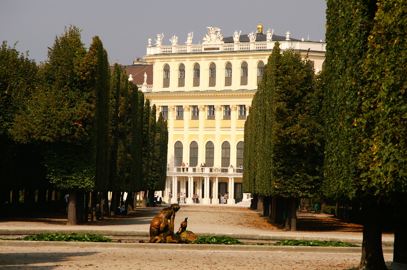 Blick auf das Schloss